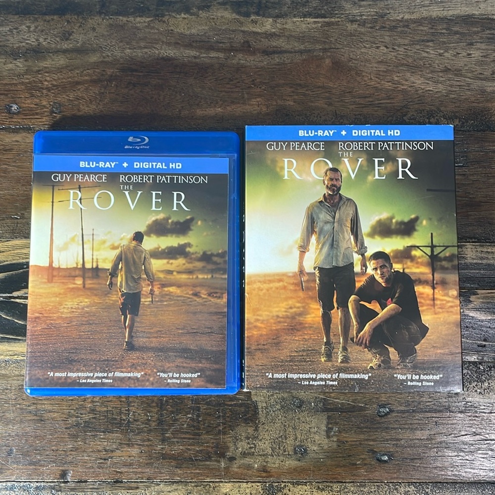The Rover DVD Blue Ray with cardboard cover
